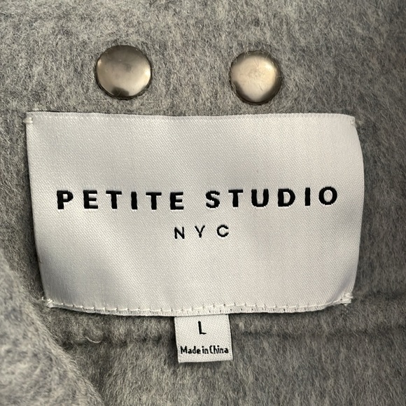 Petite Studio Newton Oversized Wool Jacket - Picture 7 of 8